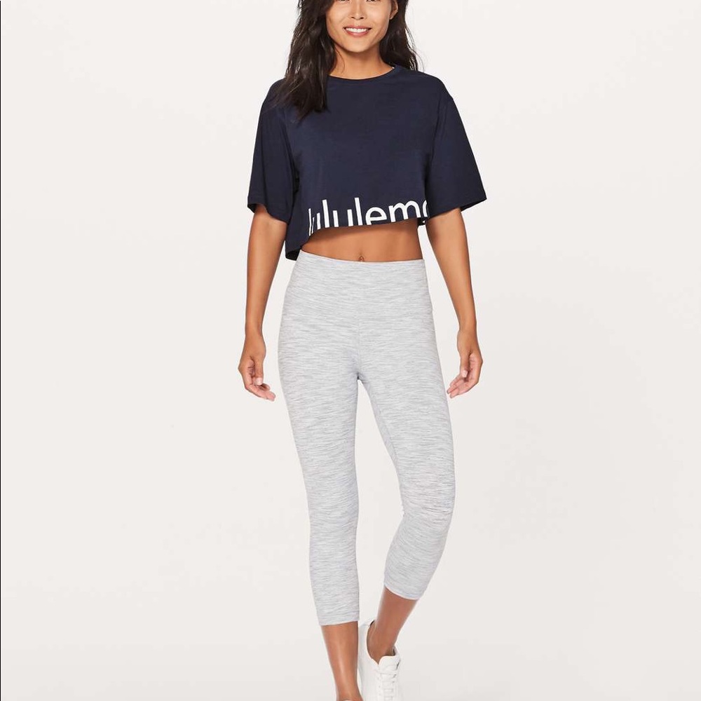 Lululemon Cortes Crop Tee